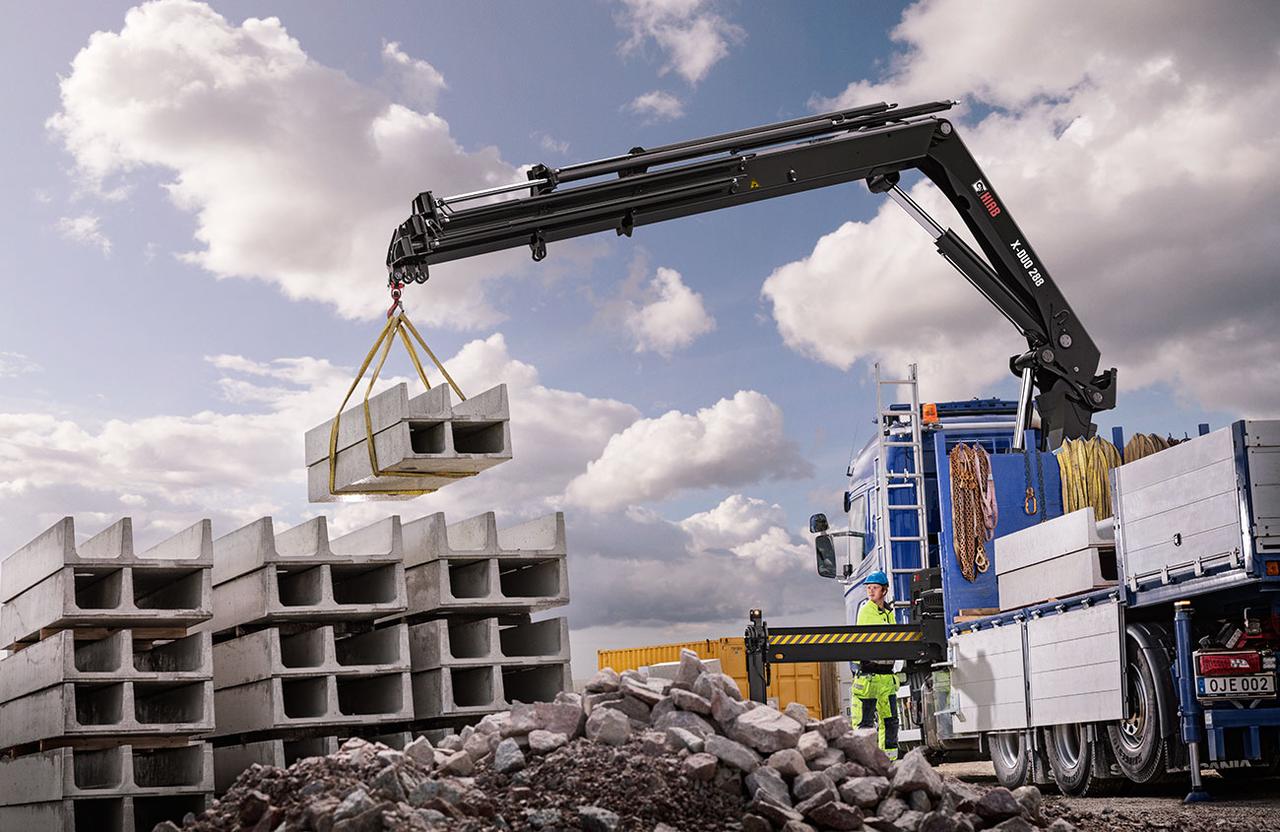 Кран-маніпулятор HIAB X-DUO 288