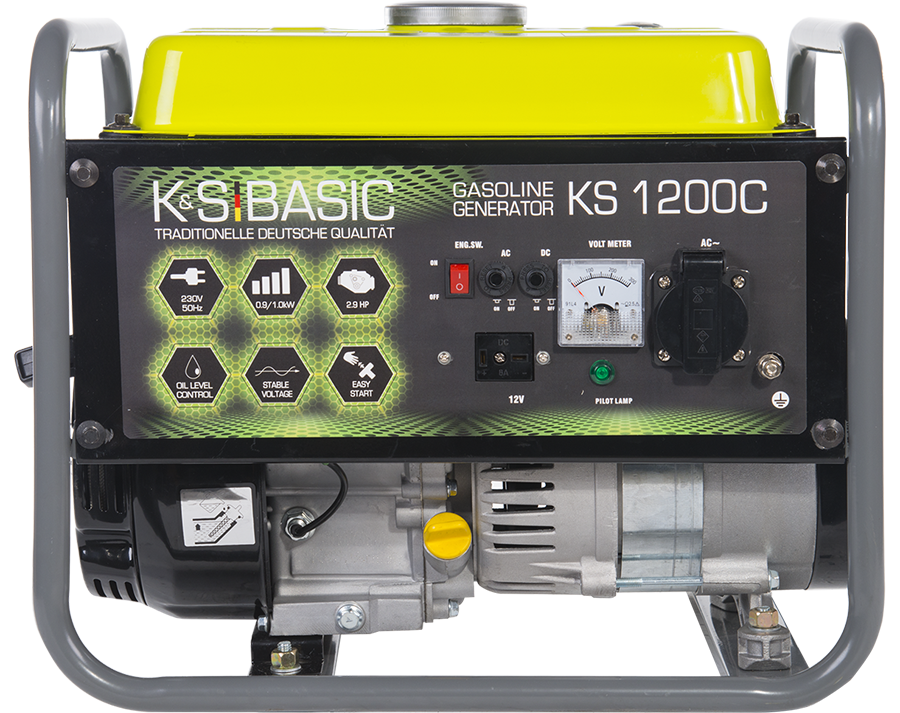 Генератор бензиновий K&S Basic KS 1200С (1 кВт)