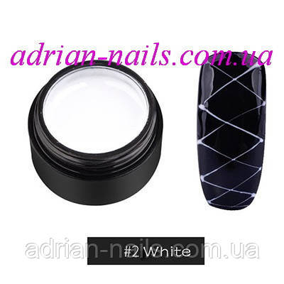 ГЕЛЬ КРАСКА "ПАУТИНКА" (Spider) БЕЛАЯ 1кг