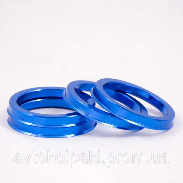 Центровочные кольца 72.6 / 65.1 Алюминий BLUE