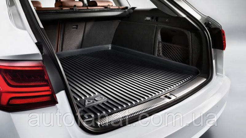 Килимок у багажник Audi A6 (C7) (2011 — 2018) Седан, оригінальний чорний (4G5061180)