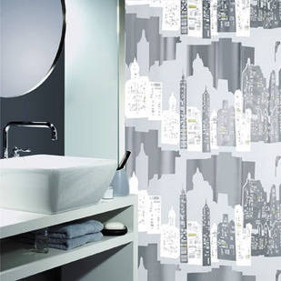 Шторка для ванної « Горизонт»