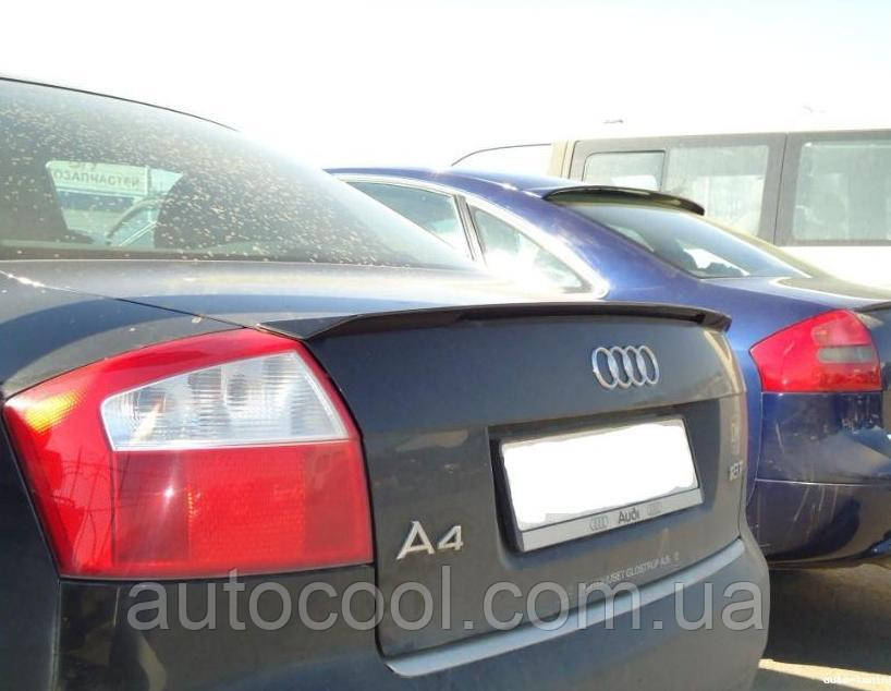 Спойлер багажника (лип спойлер, сабля, качиний хвостик) Audi A4 B6 седан 2000-2004 г.в.
