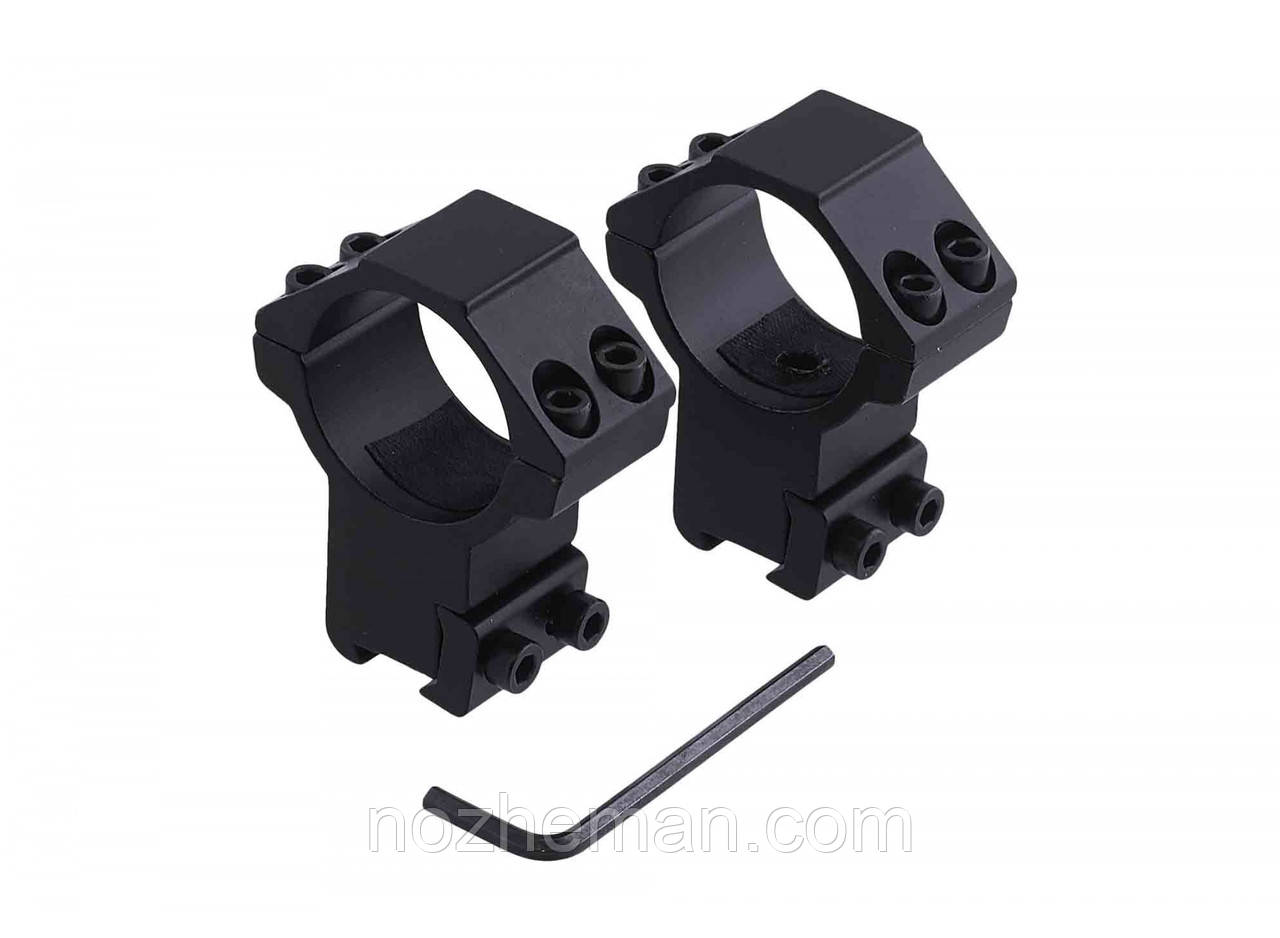 Кольца крепление, для оптического прицела на ласточкин хвост, цена 390 ...