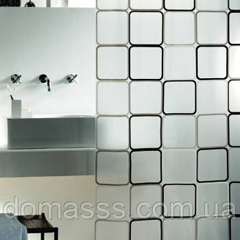 Шторка для ванної та душу PEVA FRAME 180х200 см, фото 1