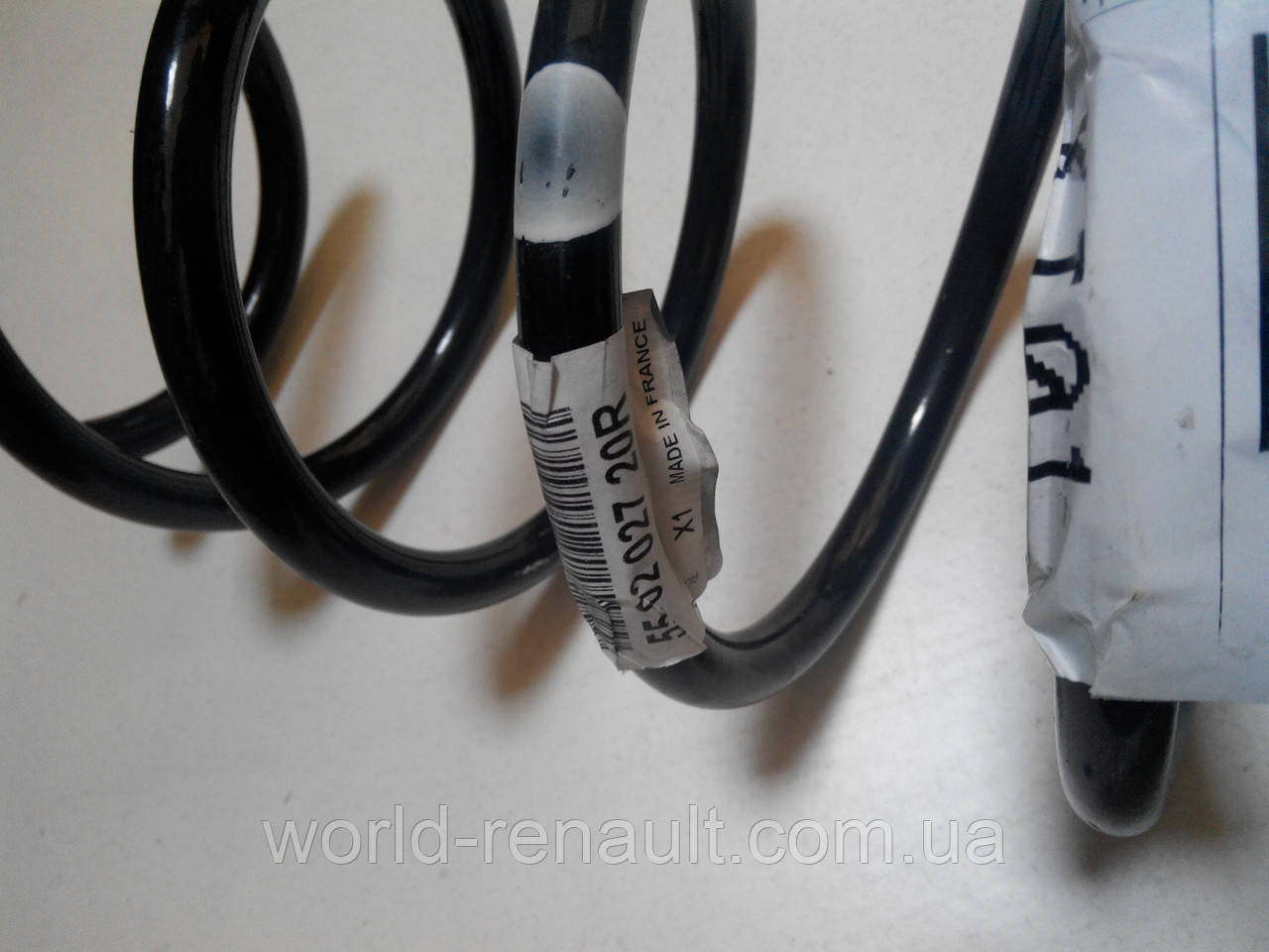 Renault (Original) 550202720R — задня пружина на Рено Дастер 1.5dci 8V, 1.6i 16V 4x4