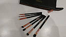 Набір пензлів Iconic London Complete Eye Set Black and Rose Gold (7 штук), фото 4