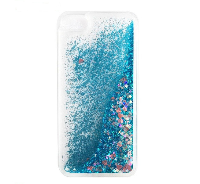 Чохол на huawei y5 2018 перетікальний синій
