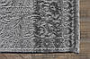 Класичний сірий килим з синтетики, фото 3