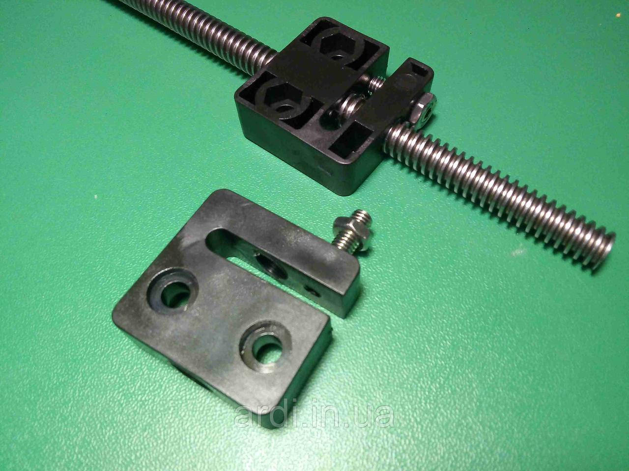 Гайка антилюфт для трапецеидального винта ход 2 мм POM пластик для 3D-принтера - фото 3 - id-p858443351