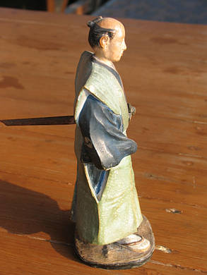 Статуетка Самурай поч. ХХ століття, період Мейдзі-Тайсе, фото 2