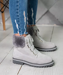 Чоботи UGG D&K Sheepskin Grey