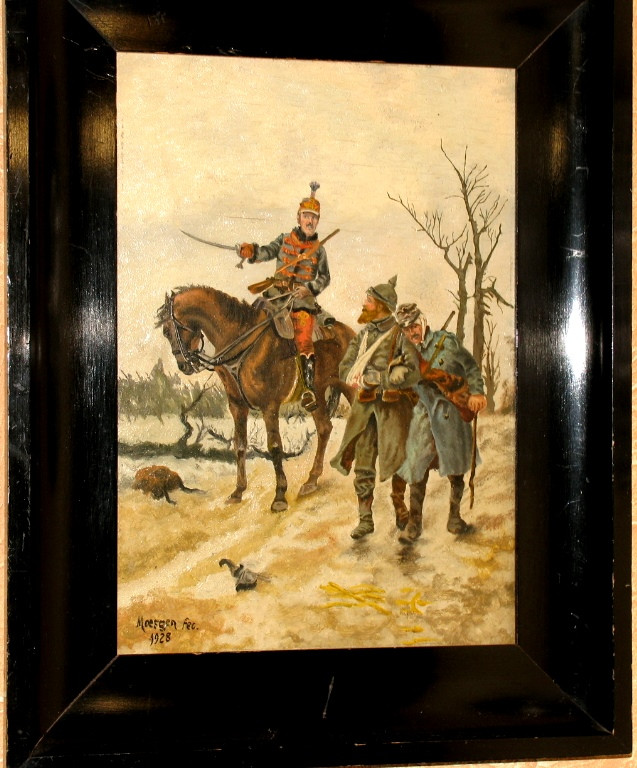 Картина Гусар 1928 рік F. Moefgen