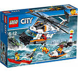 Лего Lego City Надпотужний рятувальний вертоліт 60166 Heavy-duty Rescue Helicopter, фото 3