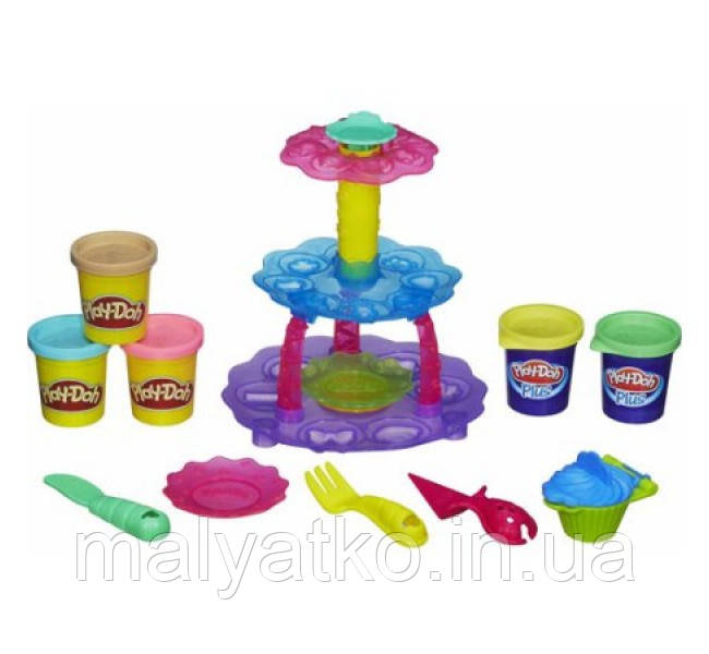 Ігровий набір Плей До Башту з кексів Play-Doh Sweet Shoppe Cupcake Tower, фото 1