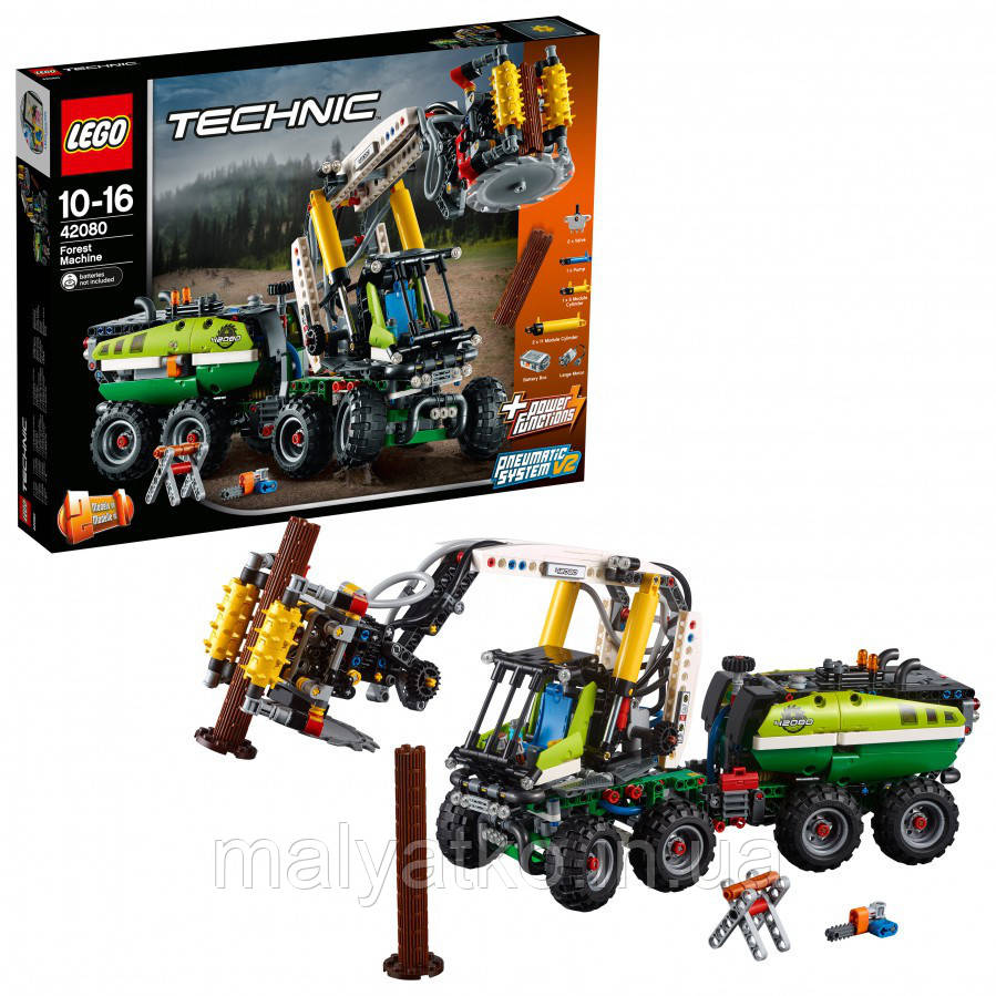 Lego Technic Лісозаготівельна машина 42080, фото 1