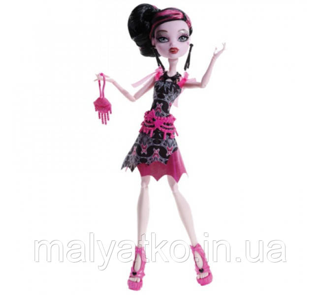 Лялька Monster High Draculaura Frights Action Camera Дракулаура Страх, Камера, Мотор, фото 1