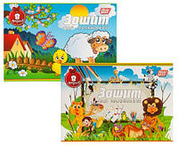 Альбом для малювання Бумвест на скобі 8 аркушів 100 гр/м2 арт. 7В01