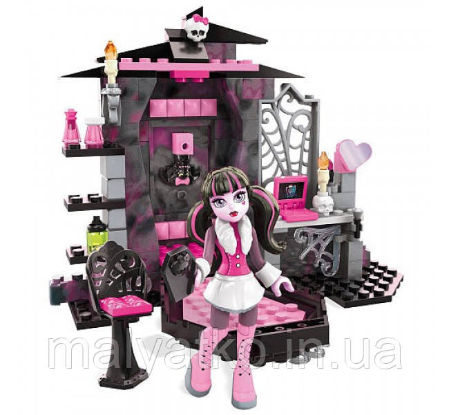 Компанії Мега блокс Кімната Дракулауры Монстер хай Mega Bloks Monster High Draculauras Vamptastic Room