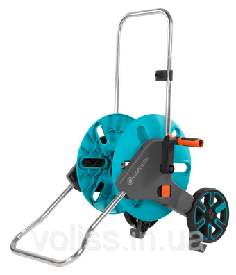Котушка-візок Gardena AquaRoll М зі шлангом Classic 20 м і комплектом для поливання