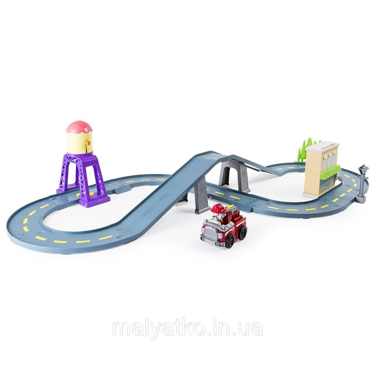 Щенячий патруль рятувальна місія Маршалла в місті з машинкою зі світлом Marshall Town Rescue, фото 1