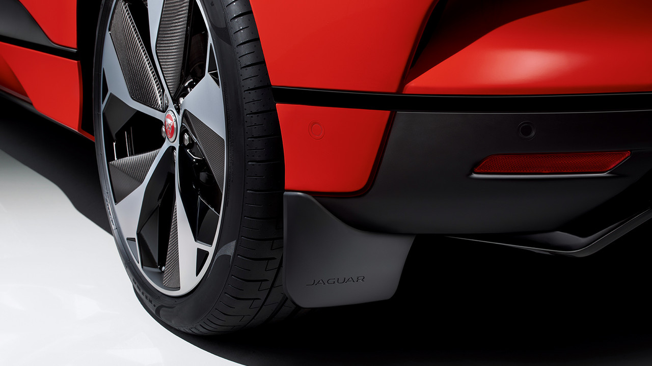 Бризковики (задні) Jaguar I-Pace 2018-, оригінальні комплект 2 шт T4K1104