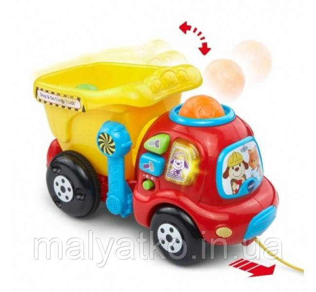 Інтерактивна машина Витеч VTech Drop and Go Dump Truck, фото 1