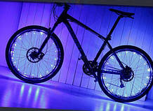 Підсвітка колеса велосипеда/мото спиць 20 шт LED 2.2 м. габарит стрічка