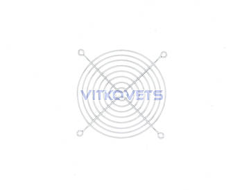 Металева решітка FG-12 для вентилятора 120x120 мм