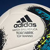 М'яч футбольний для дітей ADIDAS BUNDESLIGA TORFABRIK TOP TRAINING BS3519 (розмір 4), фото 6