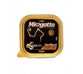 Morando (Морандо) Miogatto Sterilized Poultry and Carrots - з птицею і морквою, 100г