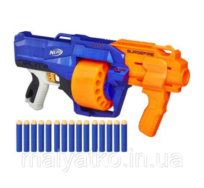 Бластер Нерф Седжфайр - Nerf N-Strike Elite SurgeFire, фото 1