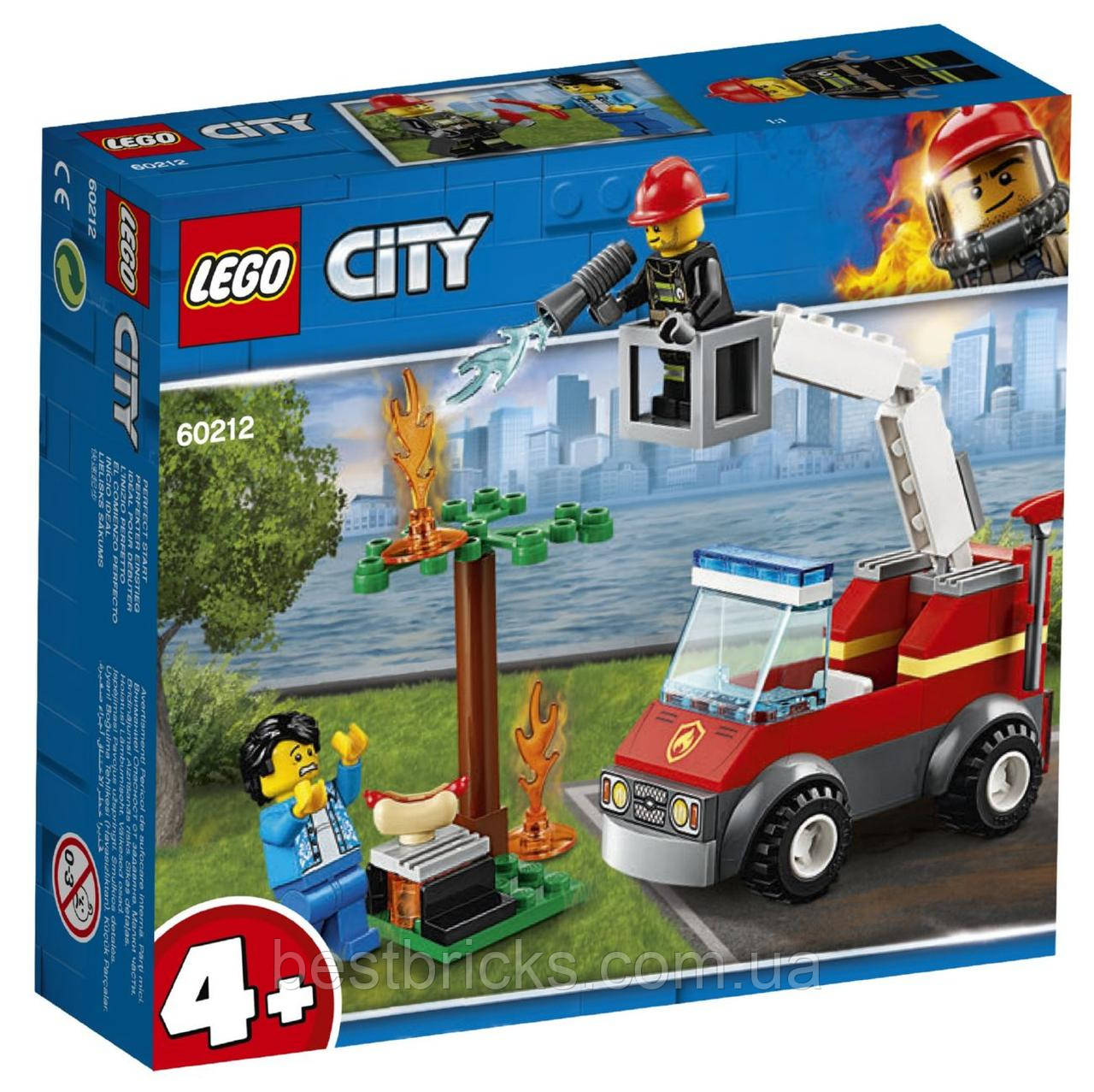 Lego City пожежа на пікніку 60212