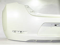 Бампер задній голий QX1 - GLACIER PEARL 3P Nissan Leaf ZE0 / AZE0 (10-17) HEM22-3NA2H / 85022-3NF0H, фото 3