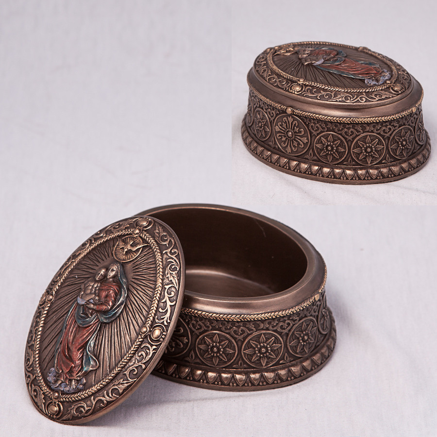 Скринька Veronese Марія та маленький Ісус релігія 10 см 75005 веронезе біблійний сюжет VE