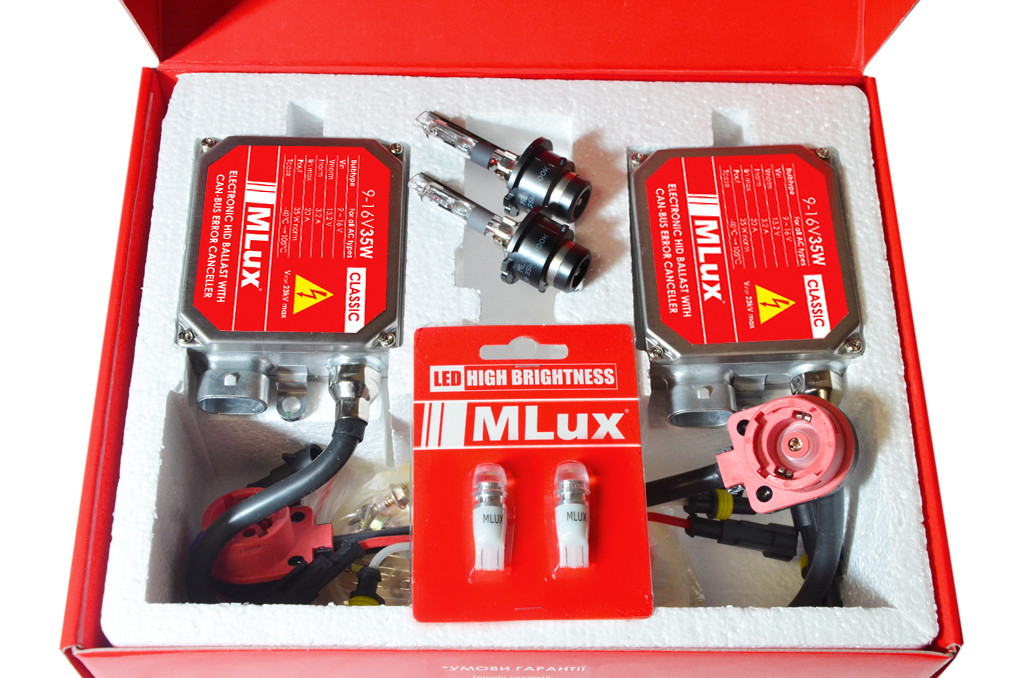 Комплект автомобильного ксенона MLux CLASSIC 35 Вт для цоколей D2R, D2S - фото 1 - id-p76546351