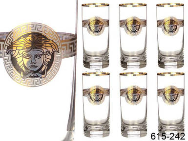 Набір склянок для води Nb Art Медуза 6 штук 615-242 VE