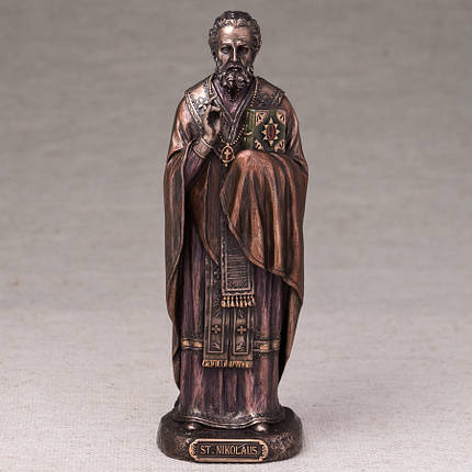 Статуетка Veronese Святий Миколай 21 см 02443 фігурка веронезе VE, фото 1