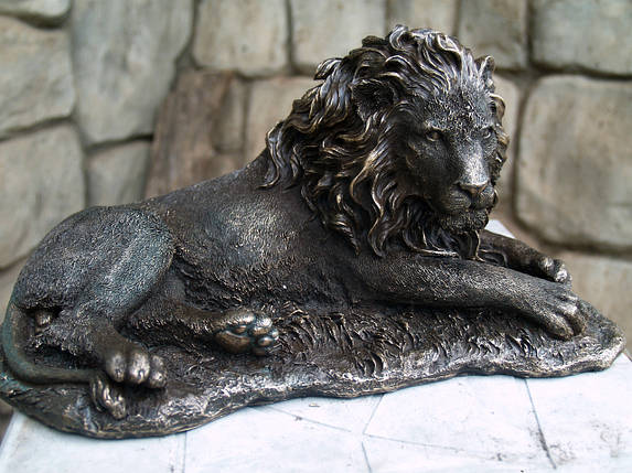 Статуетка Veronese Лев 15х30 см 76205V1 фігурка лева веронезе VE, фото 1