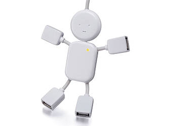 USB-хаб Чоловічок hub 4 порти розгалужувач