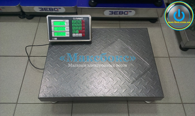 Весы товарные напольные до 600 кг Олимп 102 C16