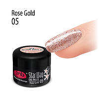 Гель-паста PNB Star Way UV/LED Gel Paste 05 Rose Gold/Розовое золото 5 мл