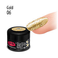 Гель-паста PNB Star Way UV/LED Gel Paste 06 Gold/Золото 5 мл