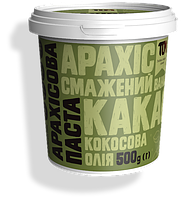 Арахісова паста з какао та кокосовою олією 500 г
