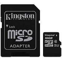 Картка пам'яті micro SDHC 16Gb Kingston Canvas Select C10 UHS-I (SDCS/16GBSP)