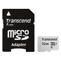 Картка пам'яті micro SDHC 32Gb Transcend UHS-I U1 (TS32GUSD300S-A)