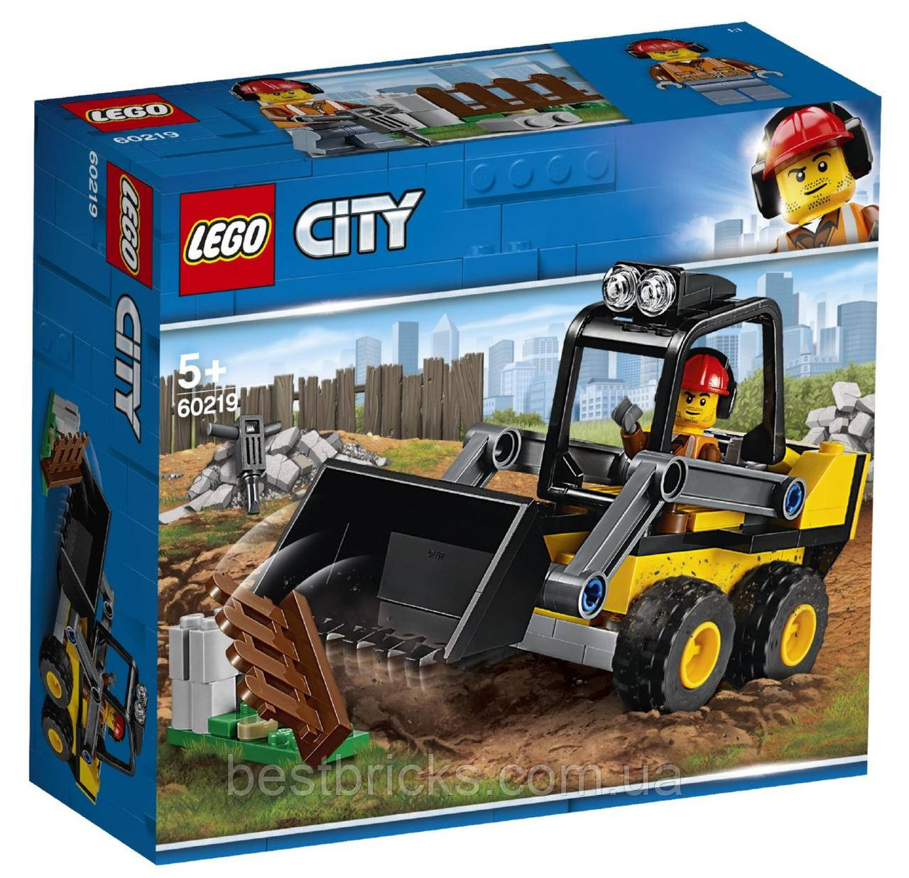 Lego City Рядковий завантажувач 60219