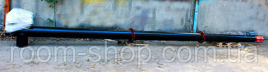 Гвинтовий транспортер (шнековий завантажувач) діаметром 219 мм, завдовжки 8 метрів, фото 2
