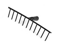 Граблі 10 зубчасті штирьові