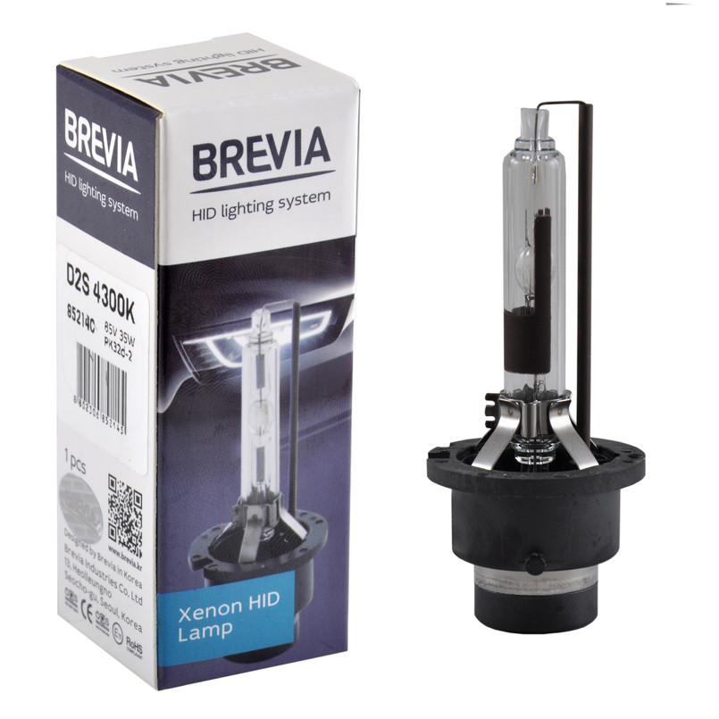 Brevia Xenon HID Lamp D2S 85V 35W PK32d-2 (1шт.) - фото 2 - id-p520721310